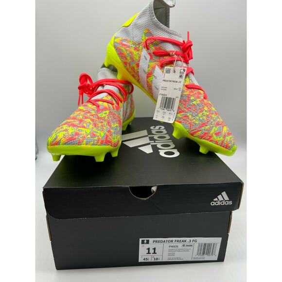 Adidas Predator Freak .3 Firm Ground Soccer Cleats Men’s Size 11 NIB* - Picture 1 of 12